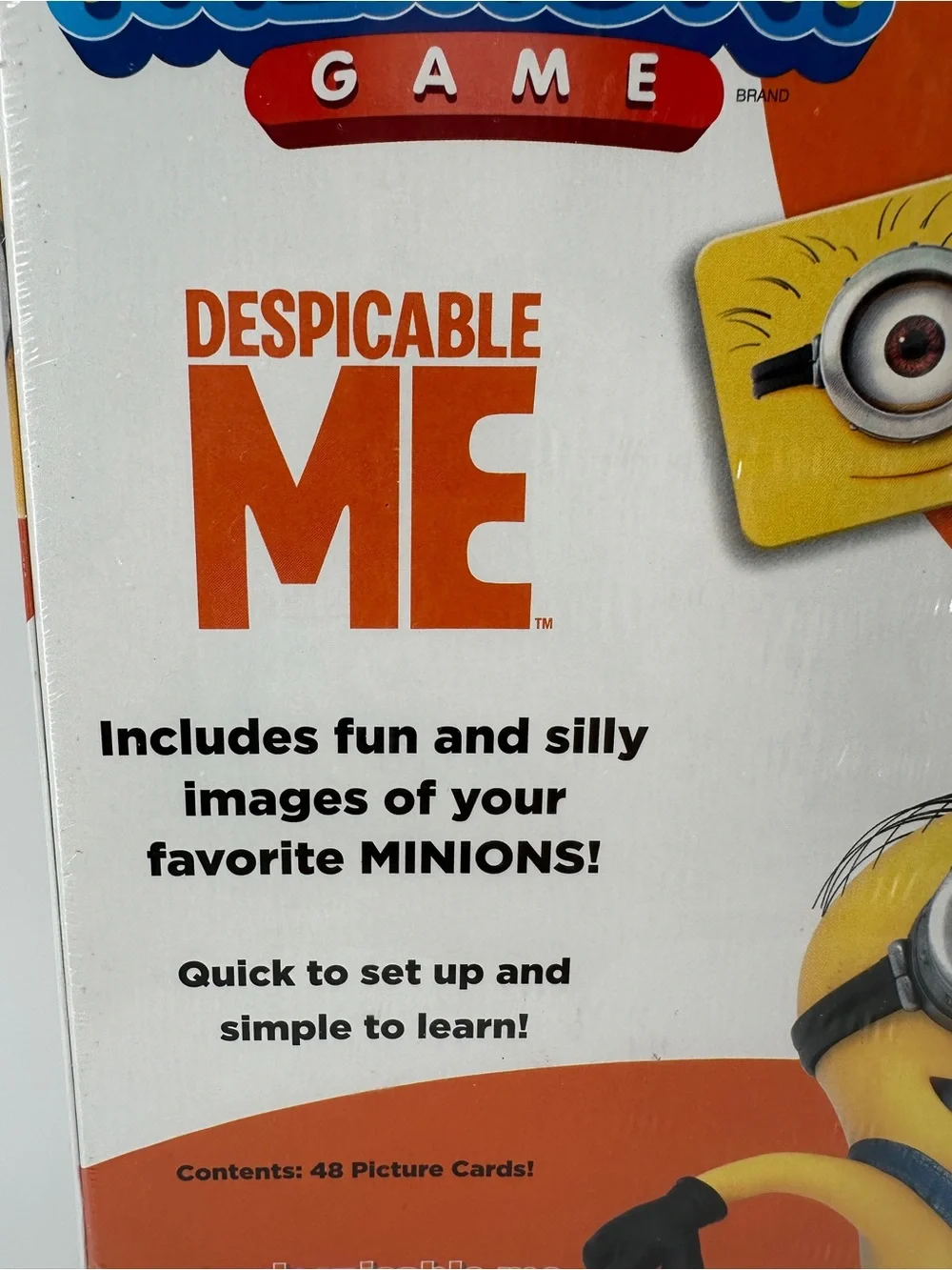 Despicable Me Minion Memory Game Hasbro New Sealed